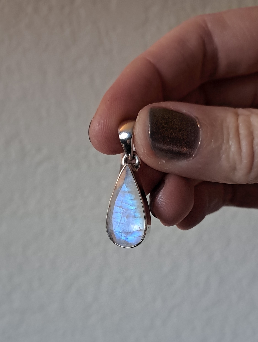 Moonstone Teardrop Pendant